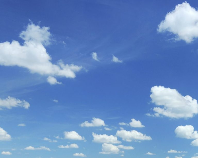 Blick in den Himmel